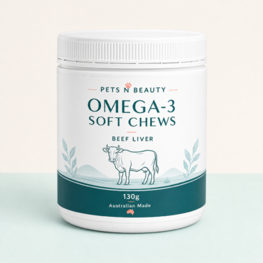 Omega-3 Soft Chews - Beef Liver 130g